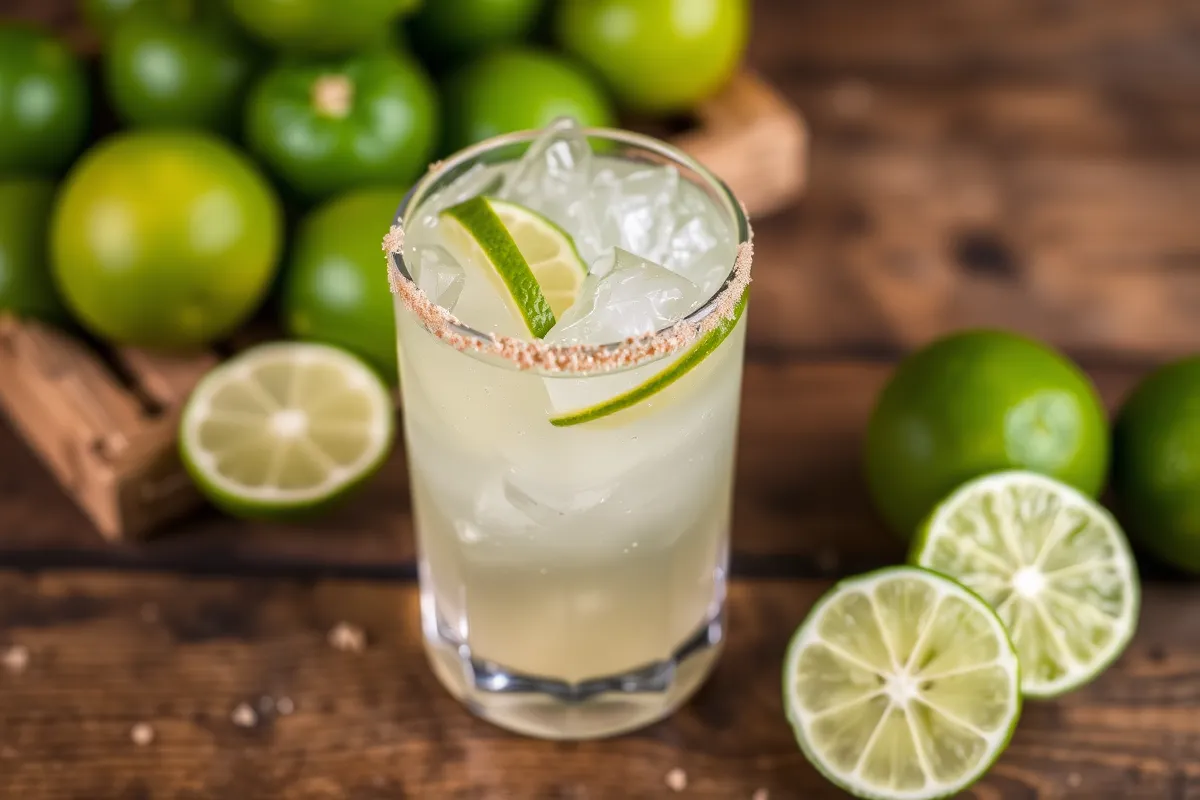 Caipirinha recipe with lime