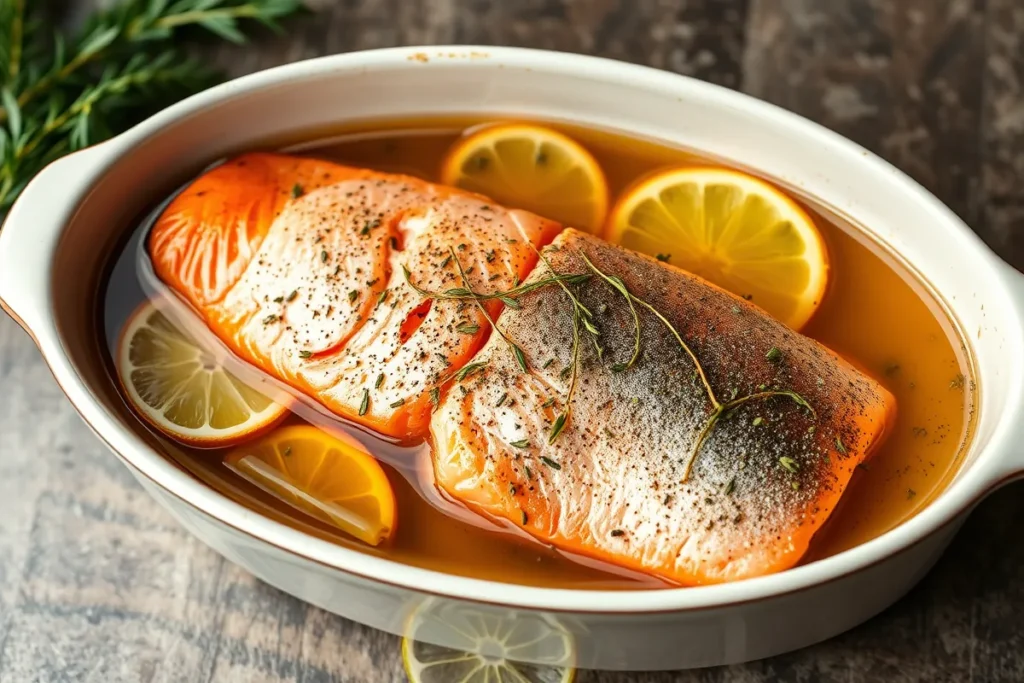 Adding flavor with citrus marinade	