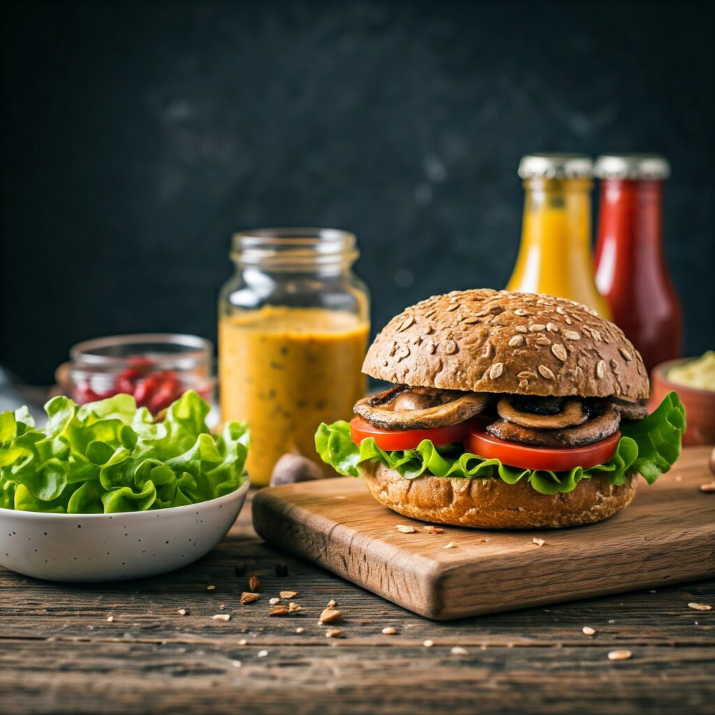 Whole grain buns and lettuce wraps	