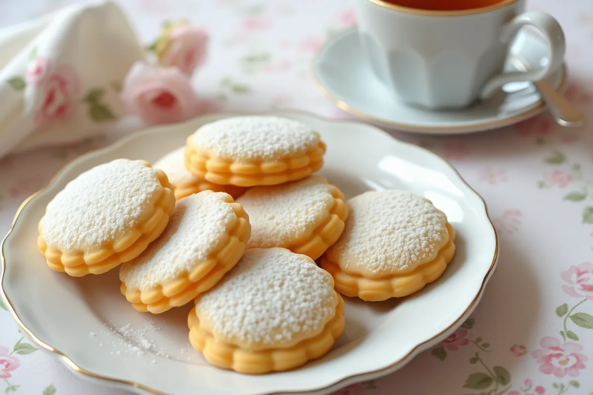 Madeline cookies recipe using cream