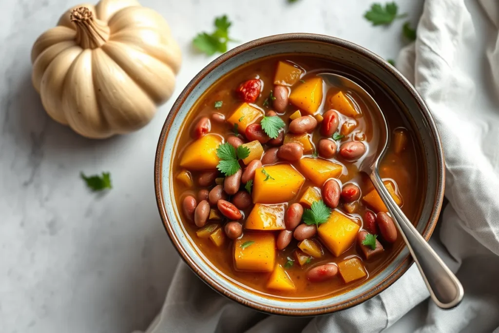 Squash and Beans: Wholesome Dish	