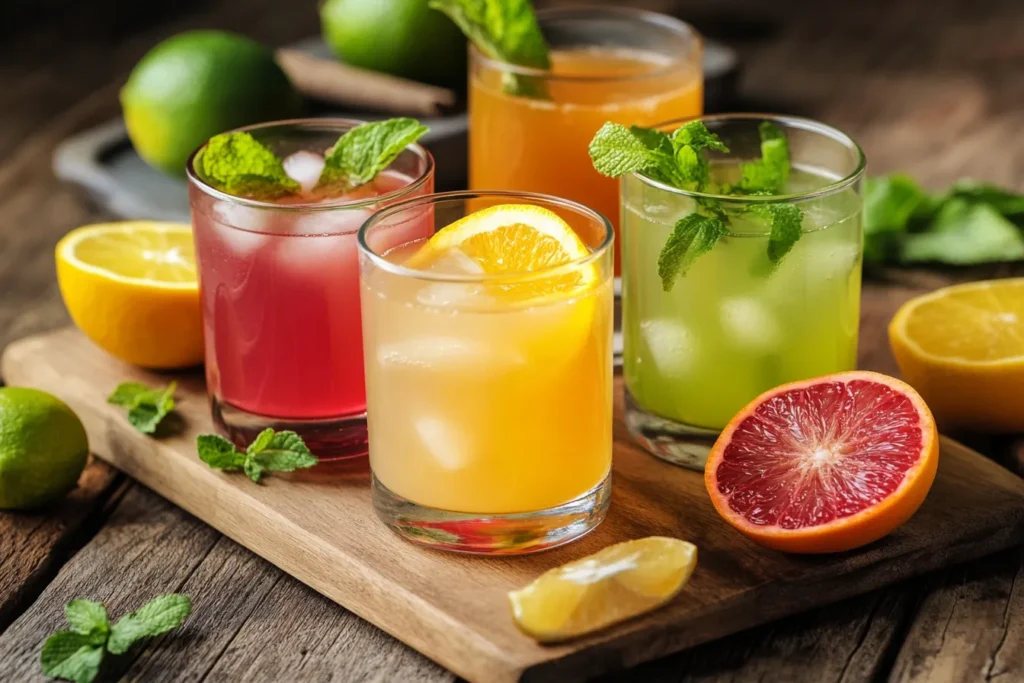 Traditional Brazilian detox drinks	