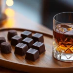 Chocolate truffles and Maple Old Fashioned