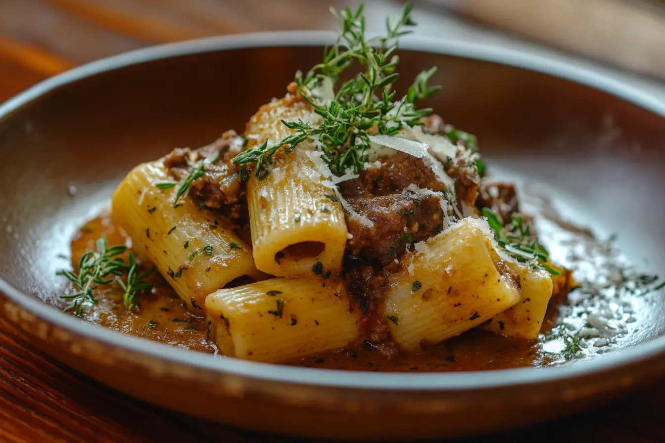 Rigatoni alla Grassa Recipe - Authentic Italian Dish