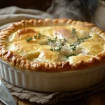 Golden Pillsbury Chicken Pot Pie fresh from the oven