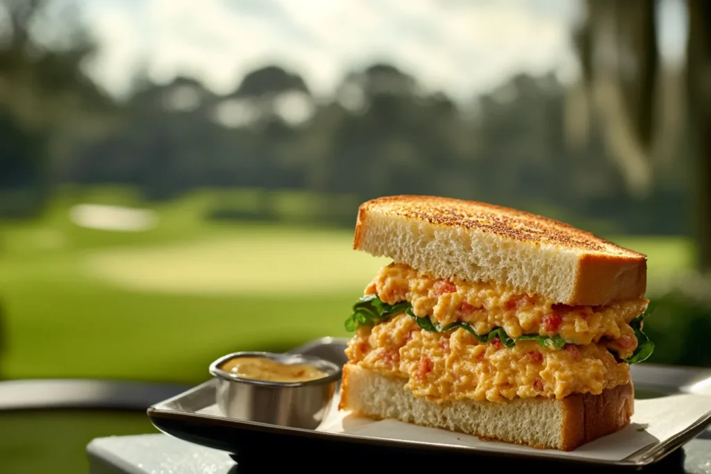 History of Masters Pimento Cheese Sandwich	